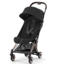 Прогулянкова коляска Cybex Coya Sepia Black шасі rosegold 
