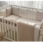 Комплект постільної білизни для новонародженого Арт Дизайн Cutey, колір капучино