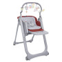 Стільчик для годування Chicco Polly Magic RELAX червоний