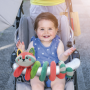М'яка іграшка на коляску Clementoni "Soft Spiral Happy Animals"