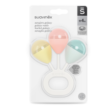 Брязкальце галактика/рожева Suavinex