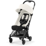 Прогулянкова коляска Cybex Coya Off White шасі Matt Black 