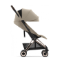 Прогулянкова коляска Cybex Coya Cozy Beige шасі rosegold