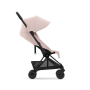 Прогулянкова коляска Cybex Coya Peach Pink Matt Black