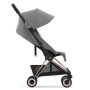 Прогулянкова коляска Cybex Coya Mirage Grey Rosegold