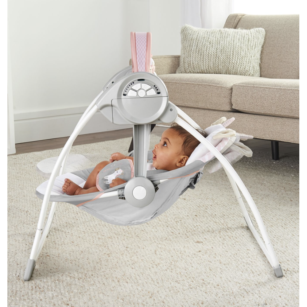 Крісло-гойдалка Ingenuity Comfort2Go – Flora the Unicorn