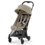 Прогулянкова коляска Cybex Coya Cozy Beige Matt black