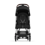 Прогулянкова коляска Cybex Coya Sepia Black шасі Chrome Brown