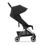 Прогулянкова коляска Cybex Coya Sepia Black шасі Chrome Brown