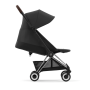 Прогулянкова коляска Cybex Coya Sepia Black шасі Chrome Brown