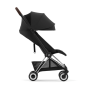 Прогулянкова коляска Cybex Coya Sepia Black шасі Chrome Brown