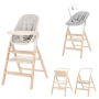 Стільчик для годування 3в1 Carrello Ergo CRL-16701 Linen Beige