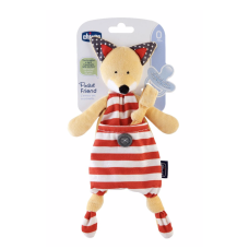 Игрушка с клипсой для пустышки Fox