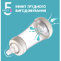 Бутылочка пластик PERFECT 5, 300мл, 4м+