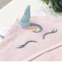Рушник-куточок Єдиноріг рожевий