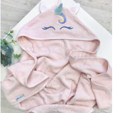 Рушник-куточок Єдиноріг рожевий