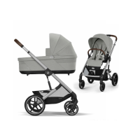 Коляска 2в1 Cybex Balios S Lux 2025 Stone Grey