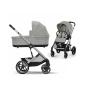 Коляска 2в1 Cybex Balios S Lux 2025 Stone Grey