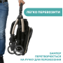 Прогулянкова коляска Goody Plus Black Re-Lux