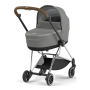 Коляска 2в1 Cybex Mios 4.0 Mirage Grey шасі Chrome Brown