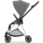 Коляска 2в1 Cybex Mios 4.0 Mirage Grey шасі Chrome Brown