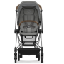Коляска 2в1 Cybex Mios 4.0 Mirage Grey шасі Chrome Brown