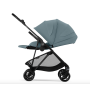 Прогулянкова коляска Cybex Melio Carbon 2025 Stormy Blue