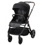 Коляска 2в1 Espiro Only 2023 210 Stylish Black Gel