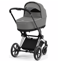 Коляска 2в1 Cybex Priam 4.0 Mirage Grey шасси Chrome Black