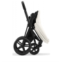 Коляска 2в1 Cybex Priam 4.0 Off White шасі Matt Black (прогулянка бежева або сіра)