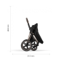 Коляска 2в1 Cybex Priam 4.0 Off White шасі Rosegold