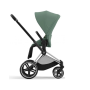 Коляска 2в1 Cybex Priam 4.0 Leaf Green шасі Chrome Black