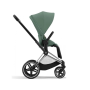 Коляска 2в1 Cybex Priam 4.0 Leaf Green шасі Chrome Black