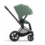 Коляска 2в1 Cybex Priam 4.0 Leaf Green шасі Matt Black