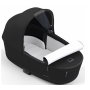 Коляска 2в1 Cybex Priam 4.0 Sepia Black шасі Chrome Brown (прогулянка бежева або сіра)