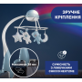 Мобіль-проектор на ліжечко 3 в 1 "Веселка"