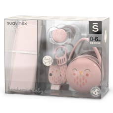 Подарунковий набір Suavinex Bonhomia, маленький, рожевий