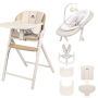 Стільчик для годування 3в1 Carrello Tenero CRL-9507 Olympus Beige Wooden