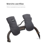 Зимові рукавиці для мами Bair Cozy Mitts Smoke Graphite